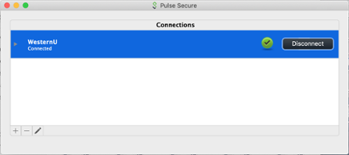 Pulse Secure Disconnect Window