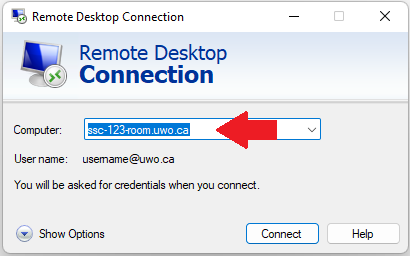 Change Remote Desktop computer name